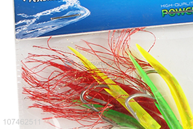 Wholesale 5 Pieces Fish String Hooks Sabiki Rigs Fishing Lures