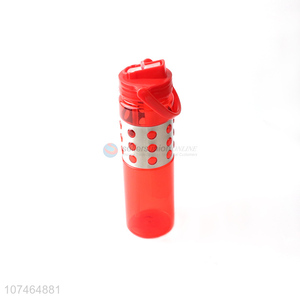 New product food grade plastic water bottle space cup with straw
