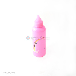 Wholesale lovely kids plastic space cup children water bottle
