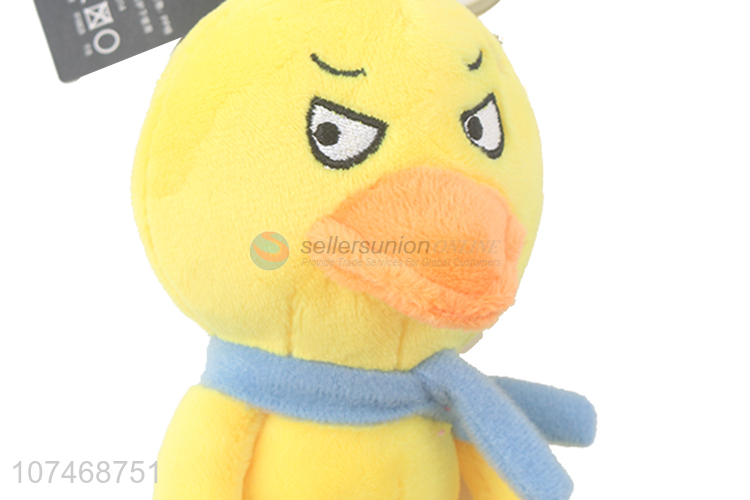 Most popular soft stuffed duck toy with key ring