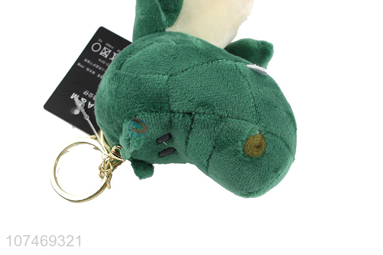 Hot Selling Wholesale Cute Cartoon Plush Dinosaur Keychain