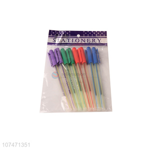 Good quality plastic stationery ballpoint pen