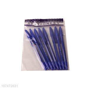 High performance quick drying plastic ballpoint pen