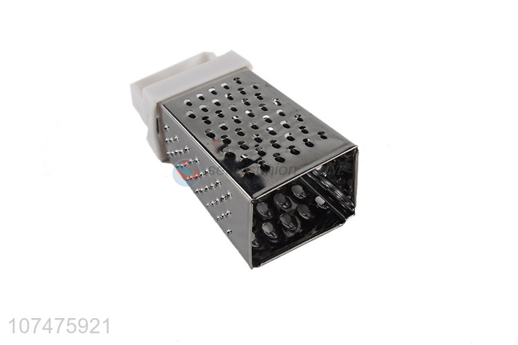 Factory price kitchen utensils 4 sides stainless iron cheese grater