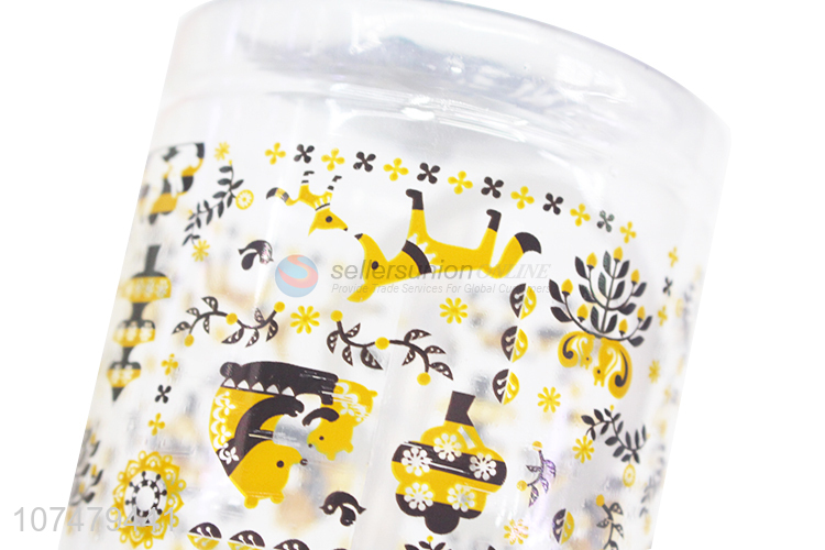 Cute Design Plastic Water Bottle With Handle