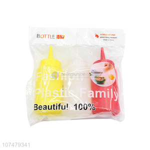 Wholesale Plastic Squeeze Chili Tomato Hot Sauce Ketchup Bottle