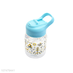 Cute Design Plastic Water Bottle With Handle