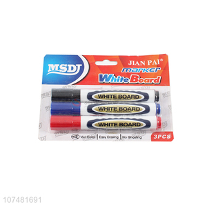 Good Sale 3 Pieces White Board Pen Marker Pen Set