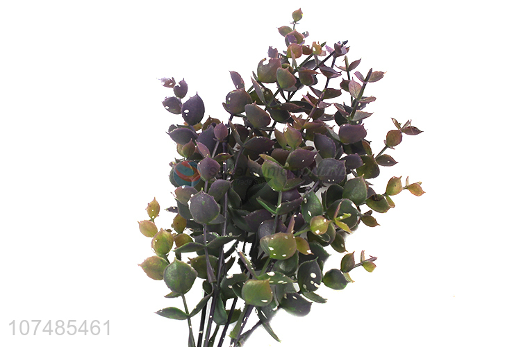 Best selling lifelike plastic leaves faux plant for decoration