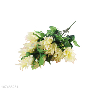 Popular products indoor decoration 9 heads pitaya flower artificial bouquet