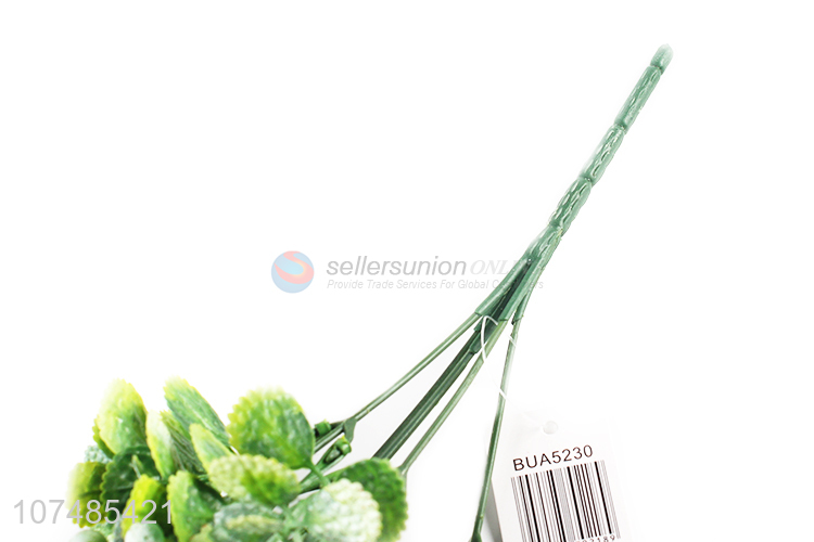 Reasonable price wedding decoration artificial leaf fake plant