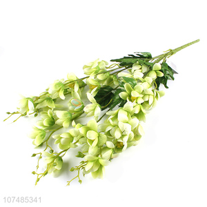 Good sale home decoration 7 heads plastic convallaria artificial flowers