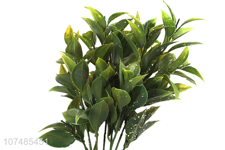 New arrival plastic leaf artificial tree branches and leaves
