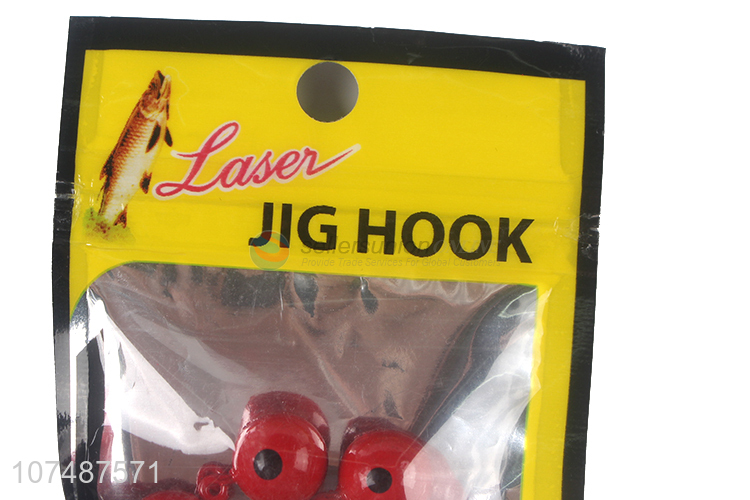 Cheap and good quality fishing lead jig heads with hooks