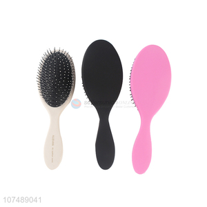 High Sales Portable Plastic Massage Hair Brush Detangle Hair Brush Comb