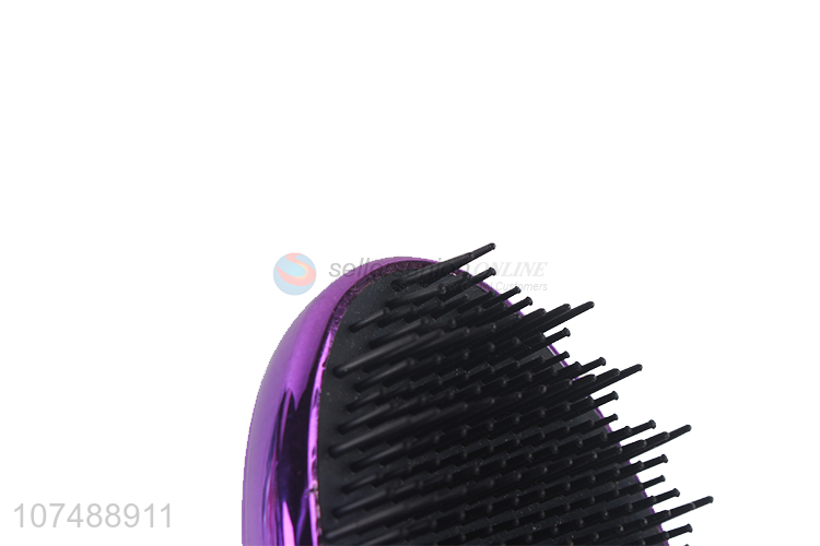 Good Factory Price Plastic Anti-Static Massage Glitter Hair Brush For Hair Care