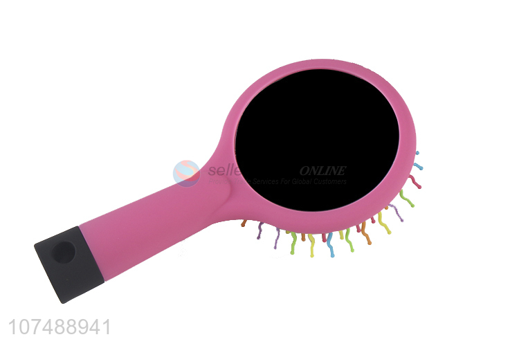 Hot Sell Anti-Static Magic Colorful Wave Rainbow Comb Hair Brush