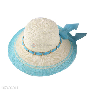 Factory Sell Fashion New Sunshade Polyester Hat For Women