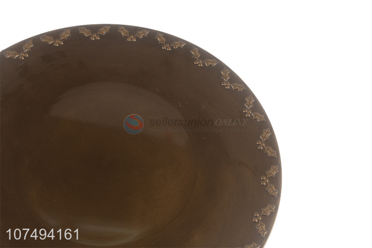 Wholesale popular plastic tableware food grade pp snacks plate