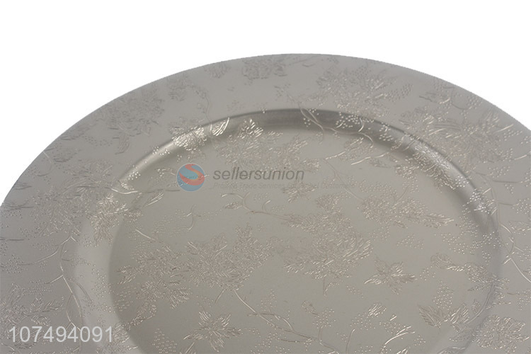 New products high-end retro plastic serving dish plate