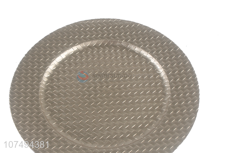 Wholesale cheap plastic tableware food grade pp snacks plate
