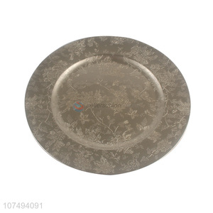 New products high-end retro plastic serving dish plate