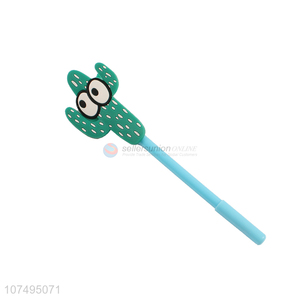 New Design Cartoon Cactus Gel Ink Pen Wholesale