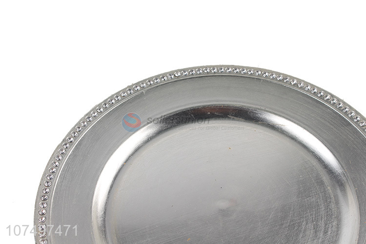 Wholesale Plastic Serving Plate Round Pastry Dish