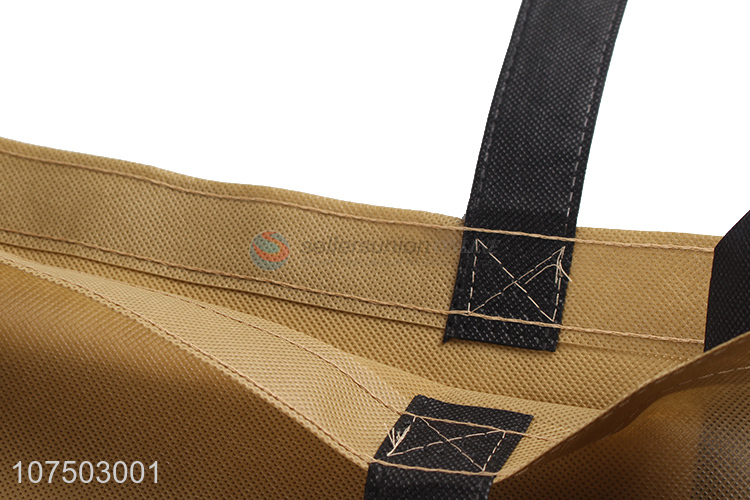 Wholesale Cheap Promotional folding reusable non-woven Tote Bag shopping bag