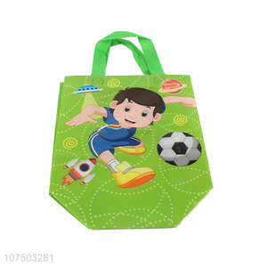 Cheap Price Recycled Non-Woven Bag Cartoon Printing Tote Shopping Bag