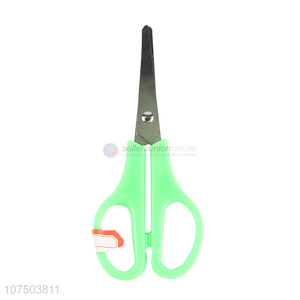 Suitable Price Colored Handle Stainless Steel Student Paper Cutting Scissors