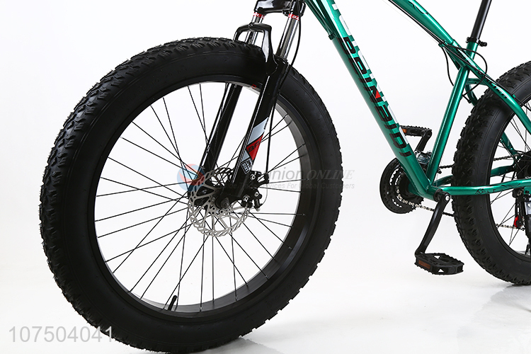 Hot Selling 26 Inch Adults Sports Snow Bicycle With Big Fat Tire