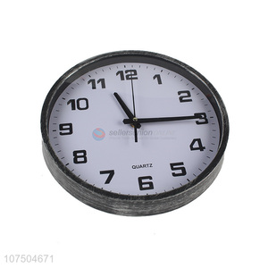 Best Price Modern Simple Round Decorative Plastic Wall Clock For Home Office