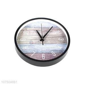 New Product Creative Fashion Plastic Wall Clock Simple Design Round Wall Clock