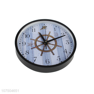 Wholesale Home Decor Modern Simple Design Round Plastic Decorative Wall Clock