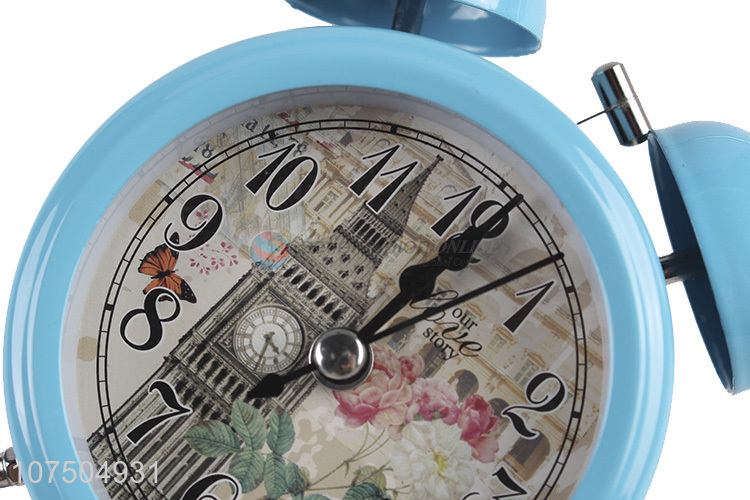 Best Price Antique European Design Bedside Alarm Clock Desktop Clock