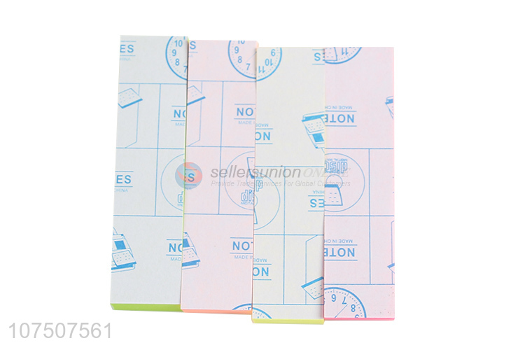 Factory Direct Price 4 Colors Paper Sticky Notes Set