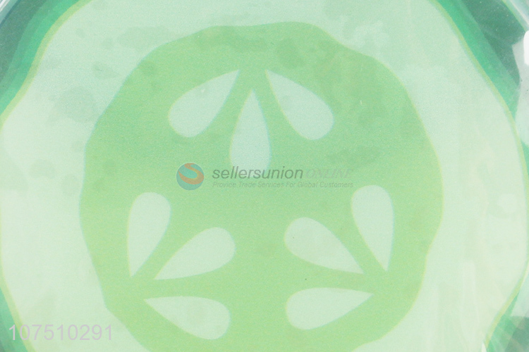 Factory Sell Eye Care Fruit Printing Round Shape Gel Eye Patches