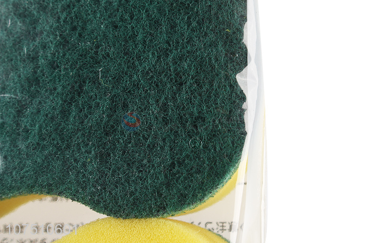 New Design 2 Pieces Cleaning Sponge Best Scouring Pad Set