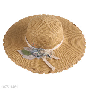 Best selling stylish straw sun hat beach hat for women