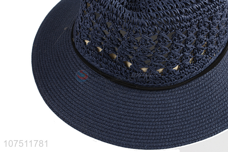 High quality women floppy straw hat summer fashion beach hat