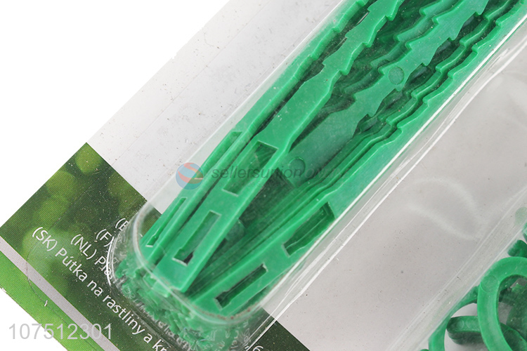 Good Quality Plant Support Ring Plastic Twist Ties Set