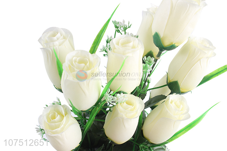 Wholesale Artificial Rose Fashion Decorative Simulation Bouquet