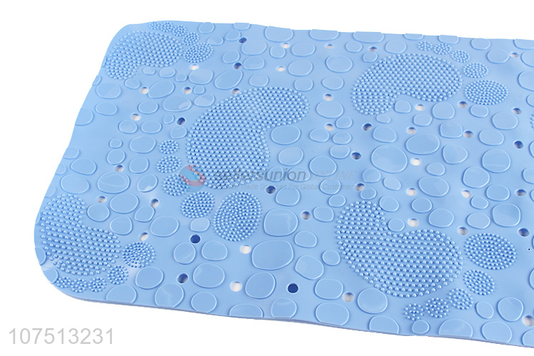 Suitable price feet design pvc non-slip bath mat bathroom shower mat