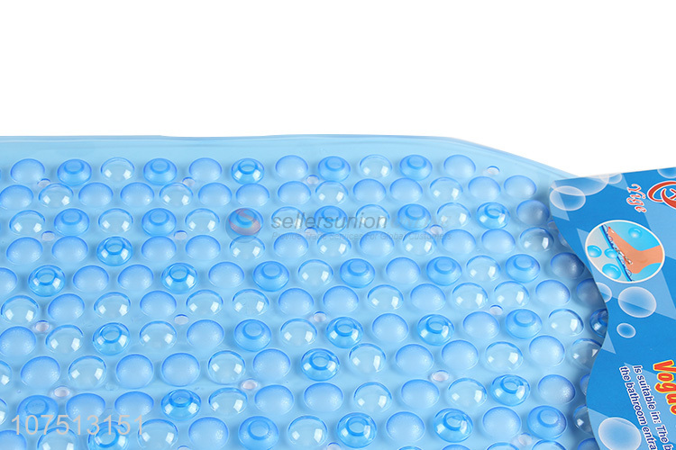 Wholesale unique design non slip suction cups bath mat pvc shower mat