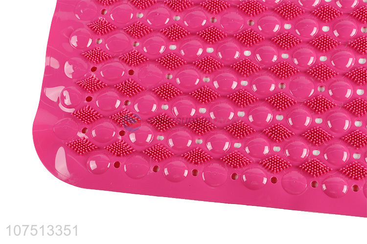 New design anti slip bathtub mat pvc bathroom shower mat