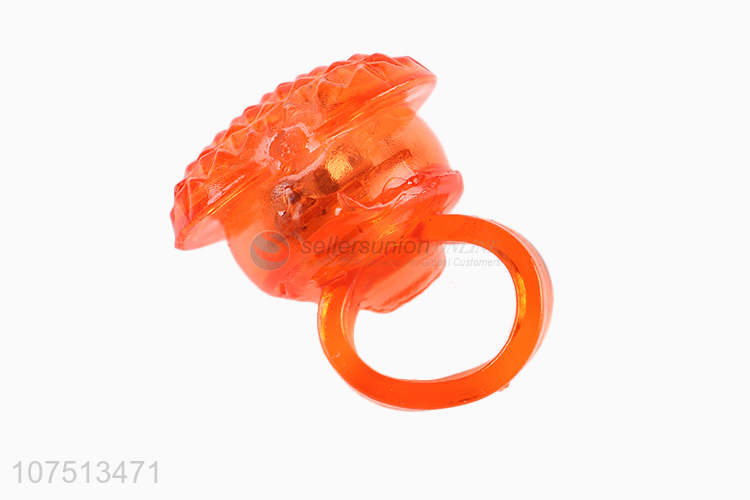 Good quality led flashing heart ring light up party rings