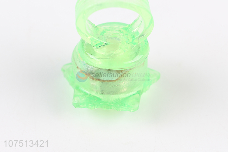 China manufacturer light up star ring party blinking ring led toys