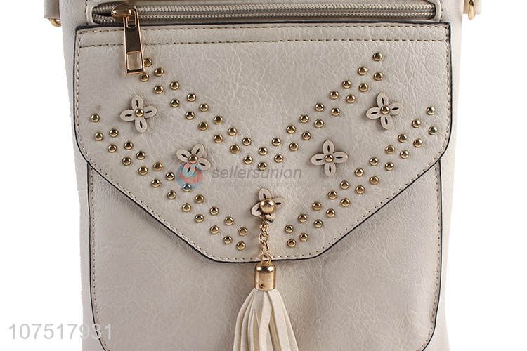 Custom PU Leather Single Shoulder Bag Messenger Bag