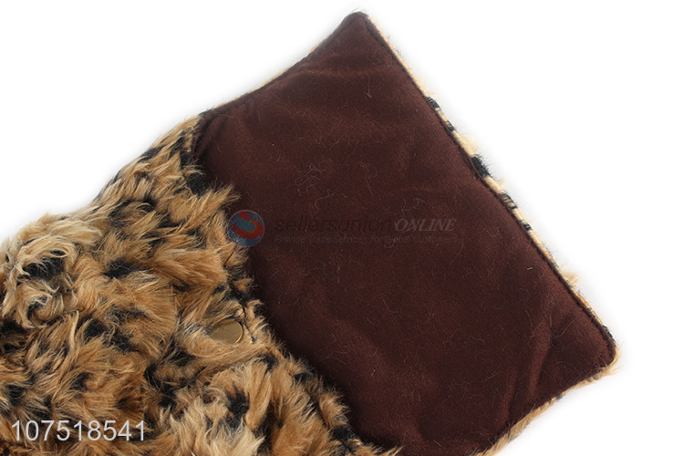 High quality pet clothes leopard print dog vest jacket